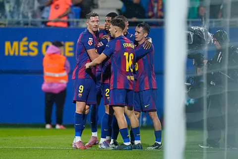 دقة تمرير تخطت الـ90%.. كيف فك برشلونة شفرة بوردالاس وخيتافي؟